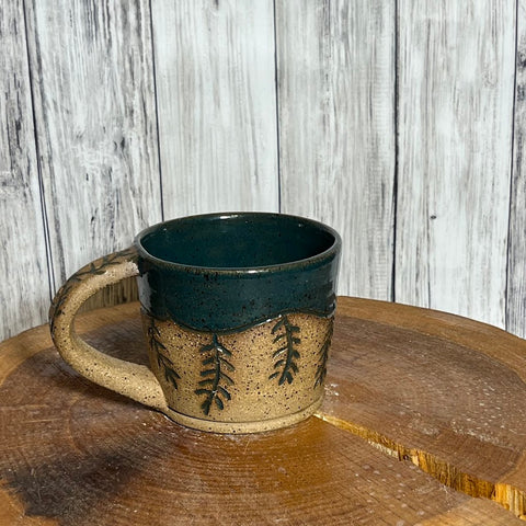 Fancy Mug (Small) by KT Pottery